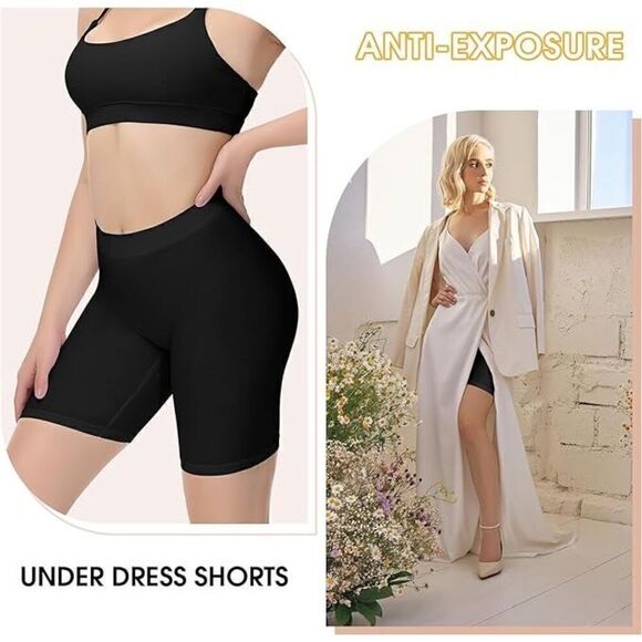 3 Pack Seamless Slip Shorts for Under Dresses - Picture 4 of 5